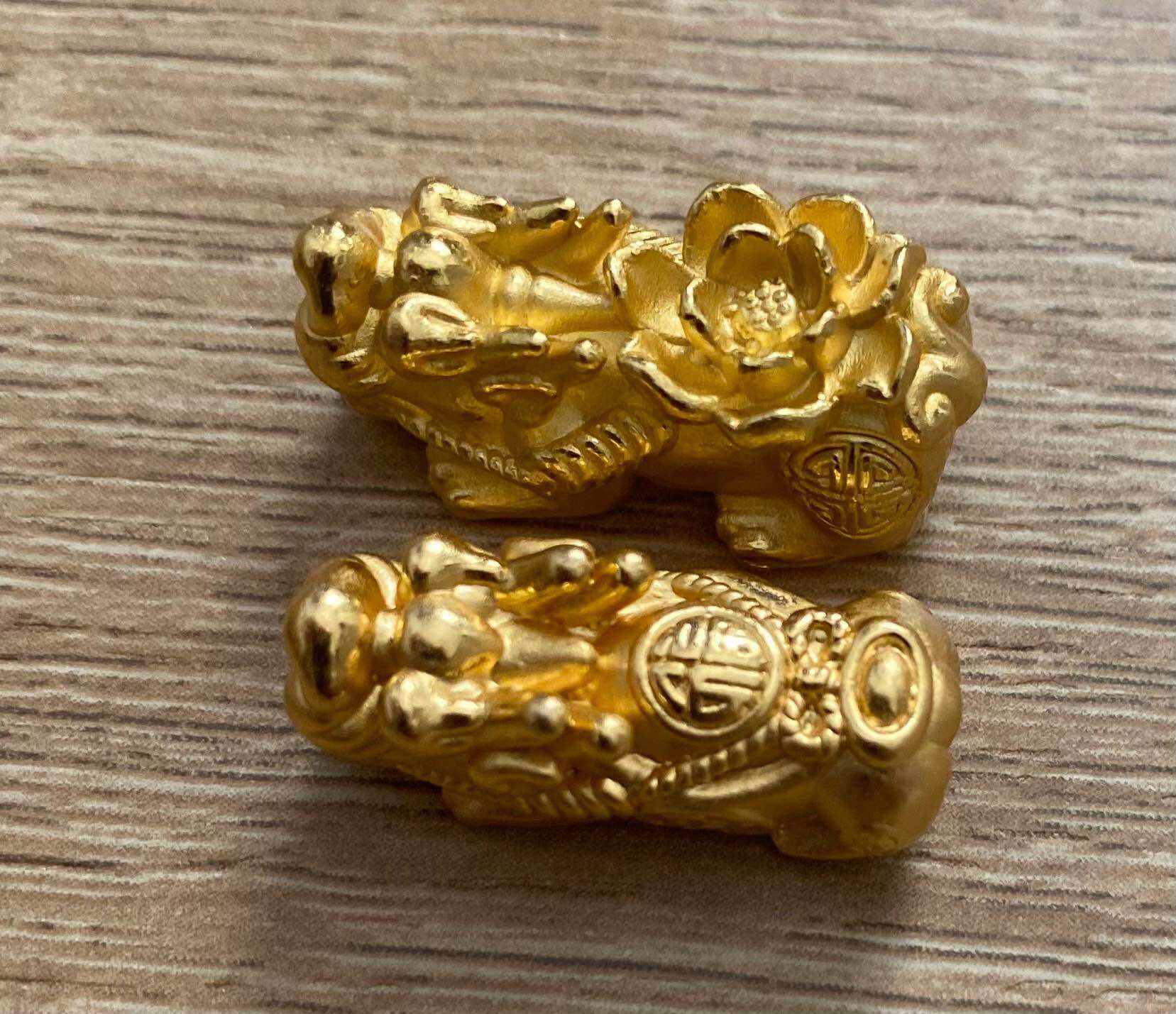 Tỳ Hưu Bạc mạ vàng