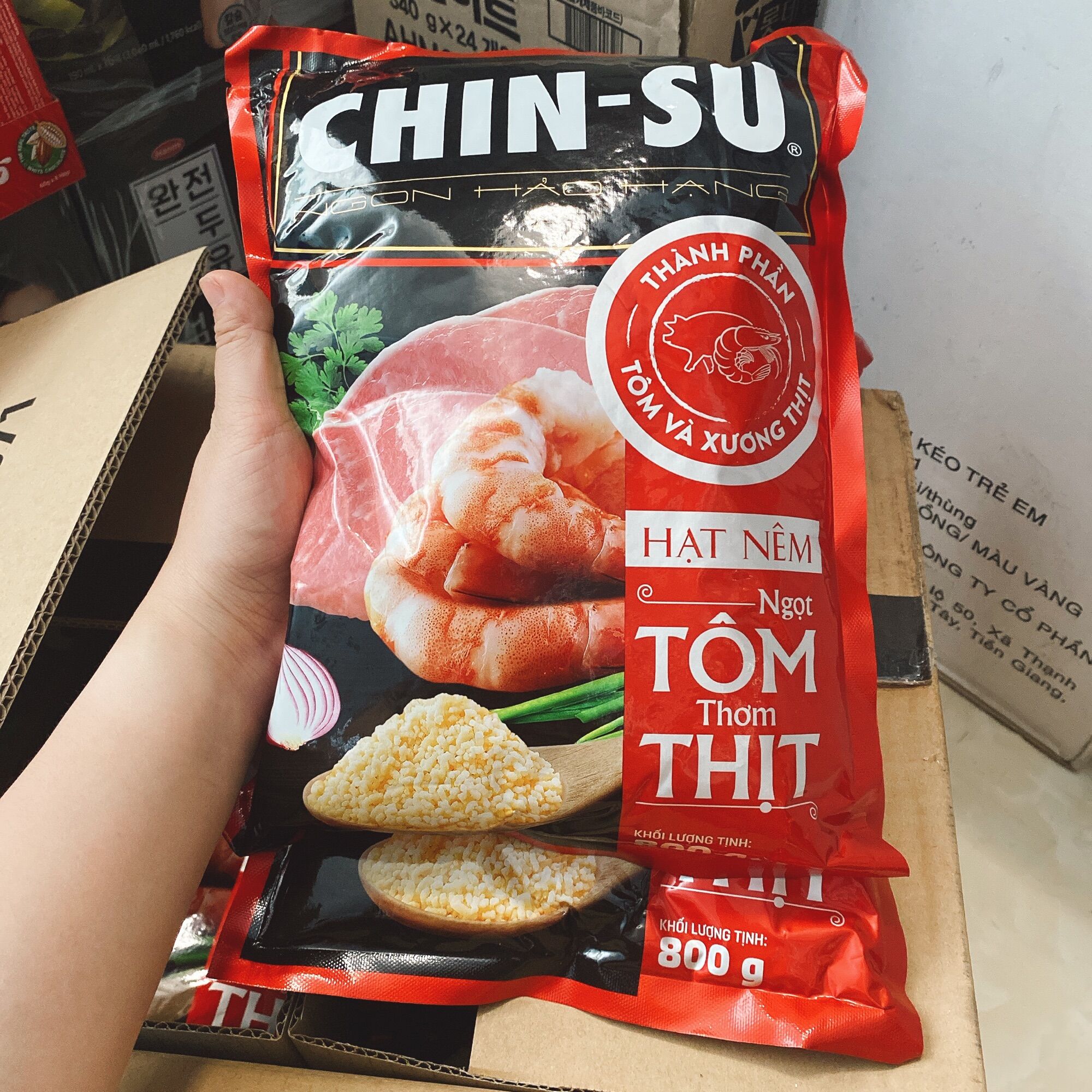 Hạt nêm chínu 800gr