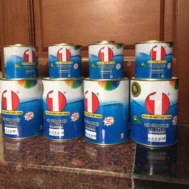 Sơn sắt mạ kẽm epoxy 2 thành phần các mầu