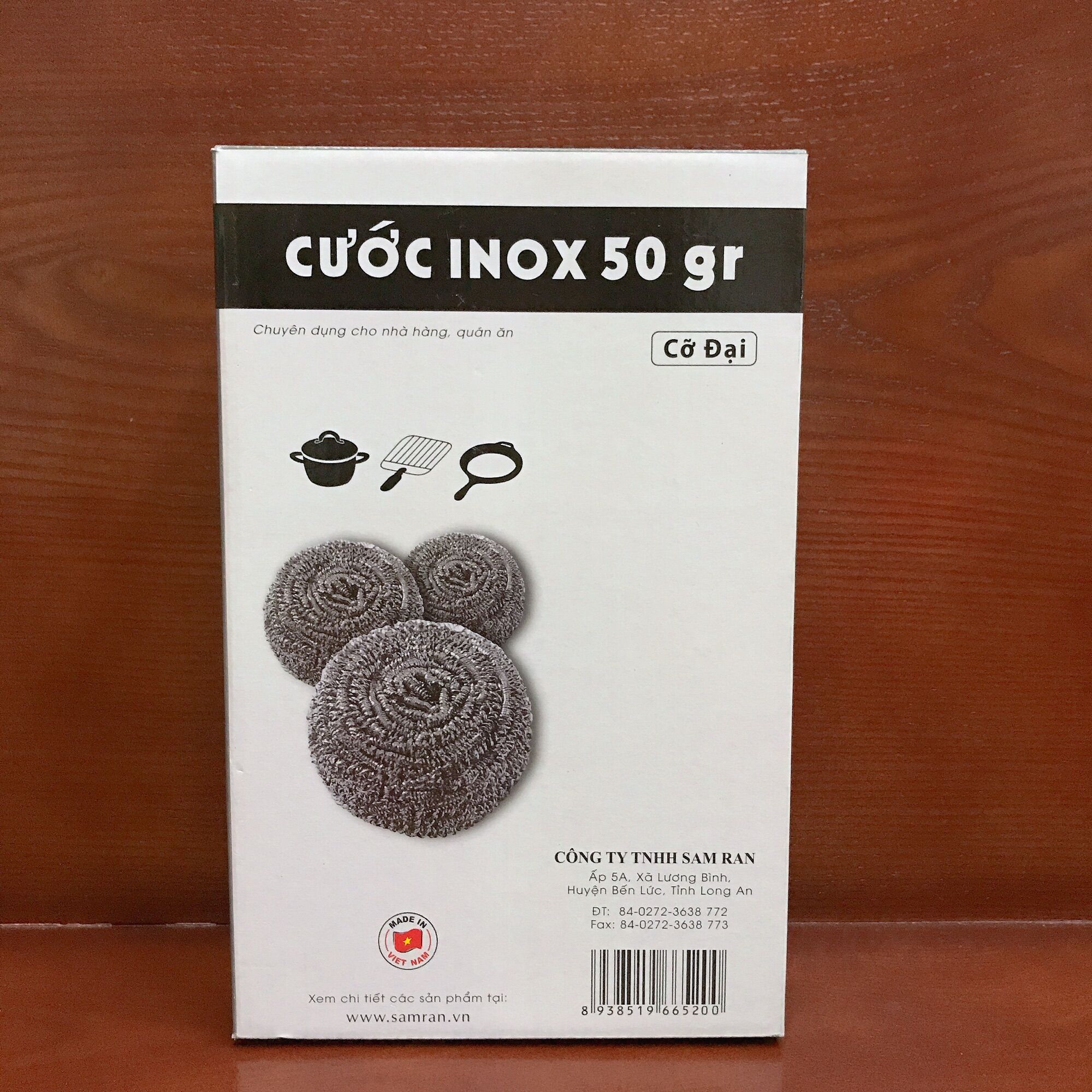 Cước chà nồi Inox Samran