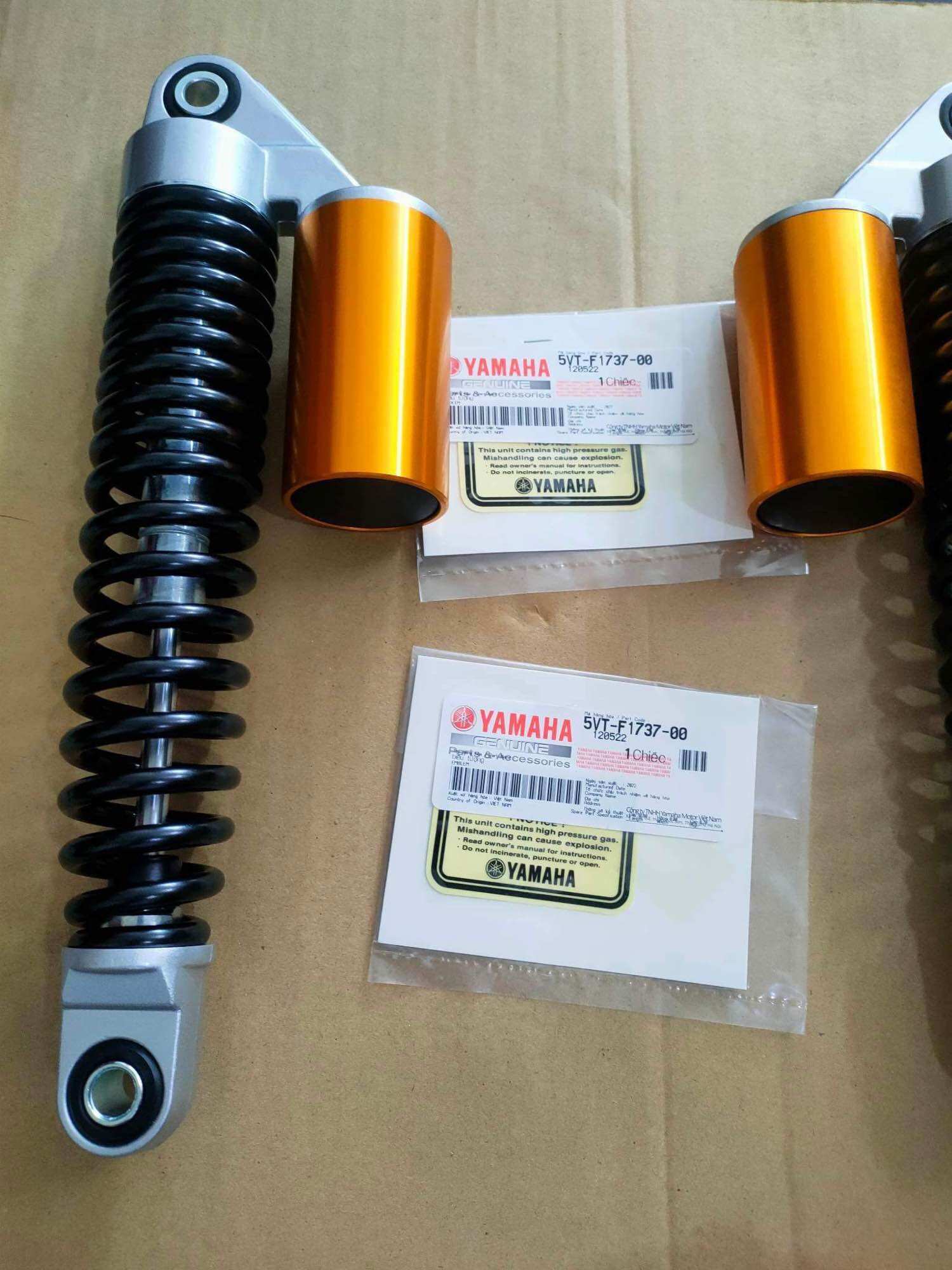 Bộ tem Yamaha dán phuộc sau jupiter