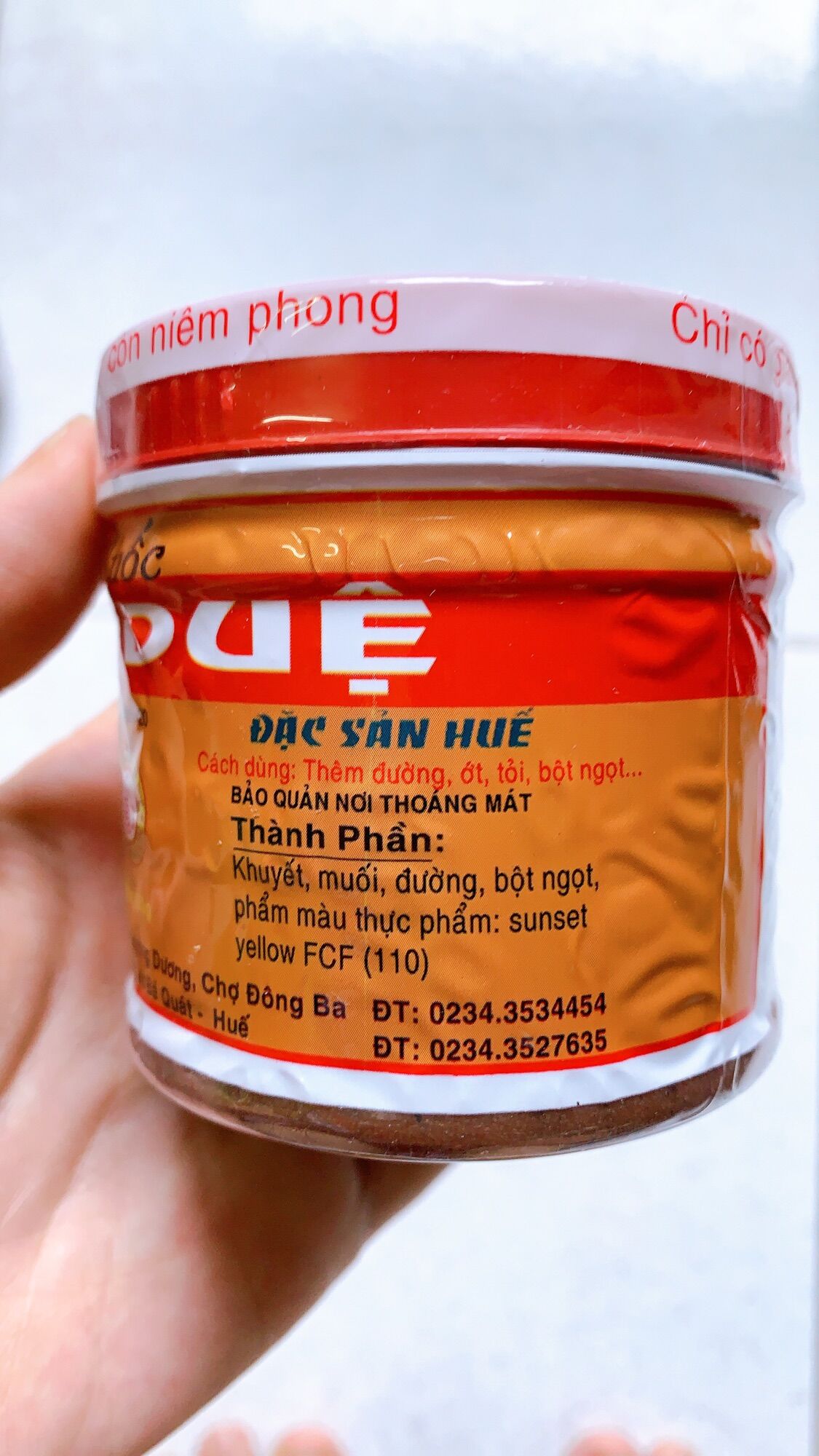 Mắm ruốc Huế bà Duệ đặc biệt 200g