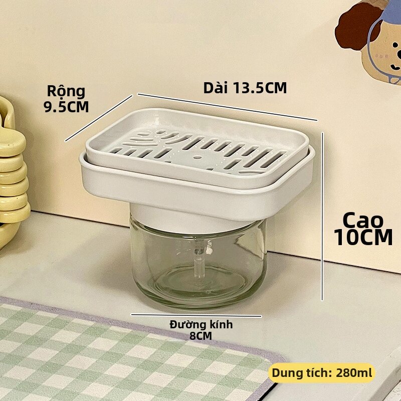 Kitchen Dish Soap Dispenser Presser - 8