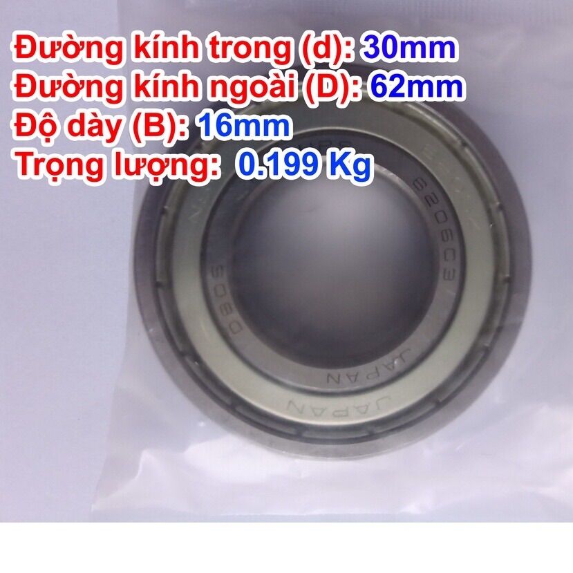 Vòng bi bạc đạn NSK 6206 japan