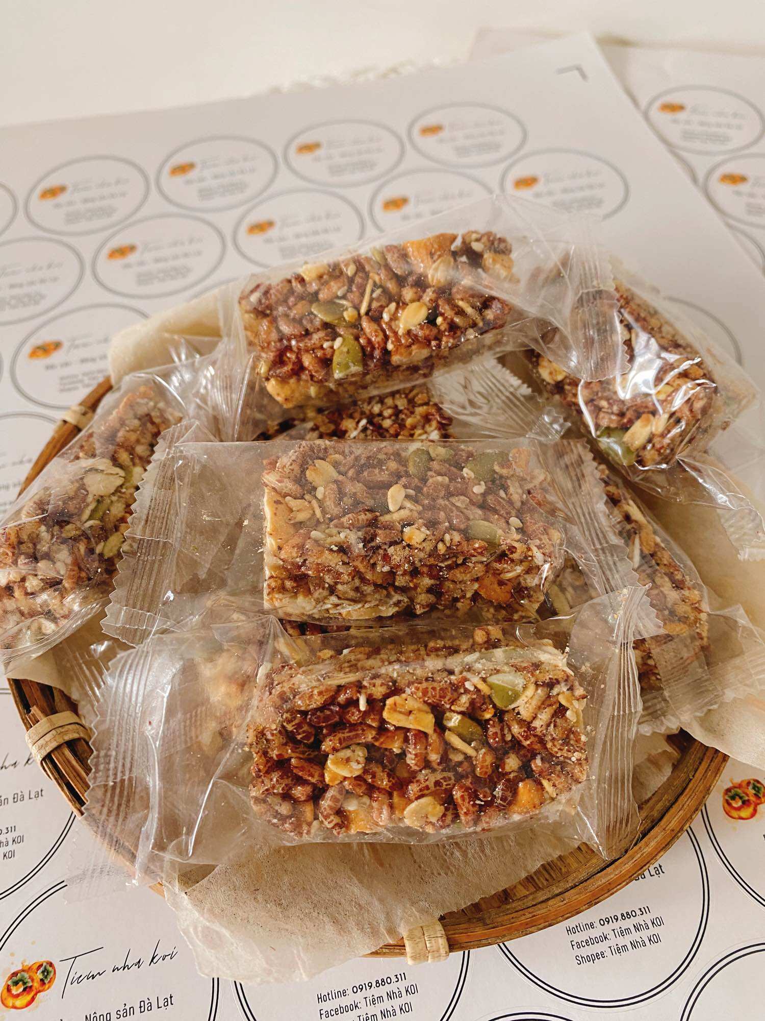 Thanh Gạo Lức Mix Hạt Dinh Dưỡng | 500gr
