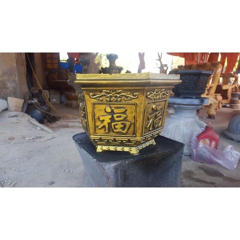 Khuôn chậu lục giác 20 ( khuôn chậu abs có lòng trong)