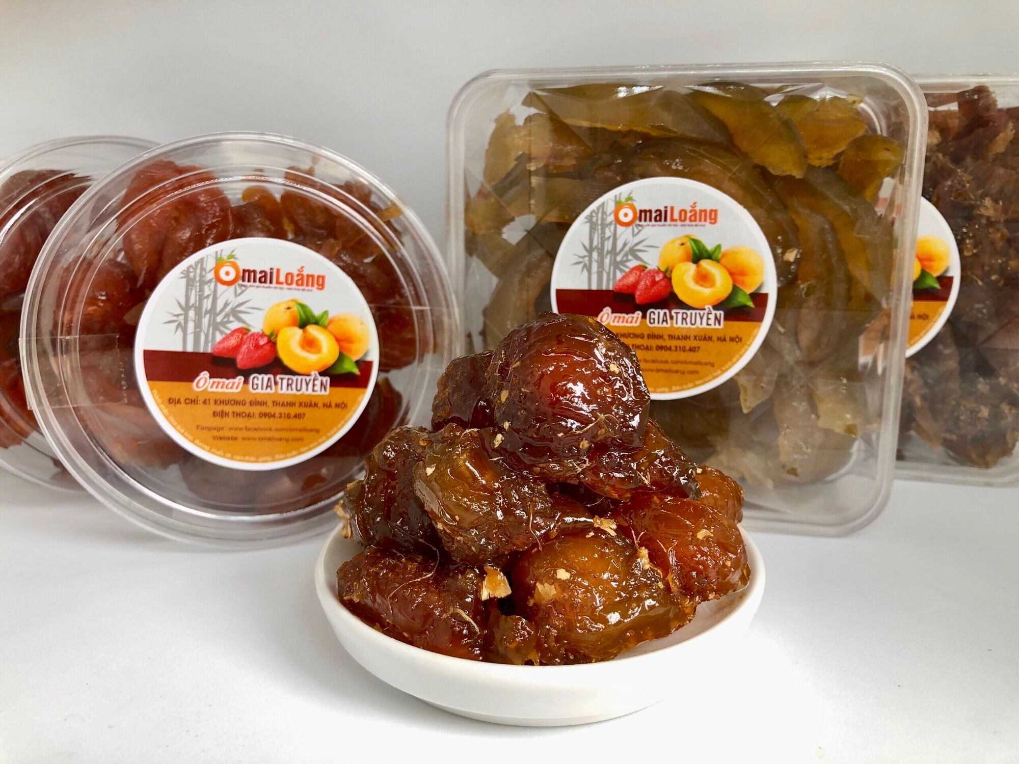 Chanh đào xào mật ong-hộp 500gr