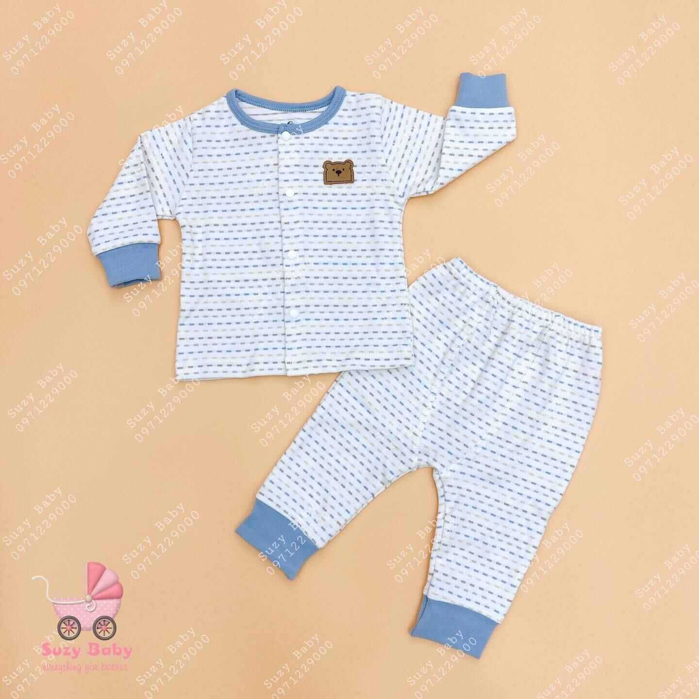 BỘ NỈ MOON SƠ SINH DÀI TAY