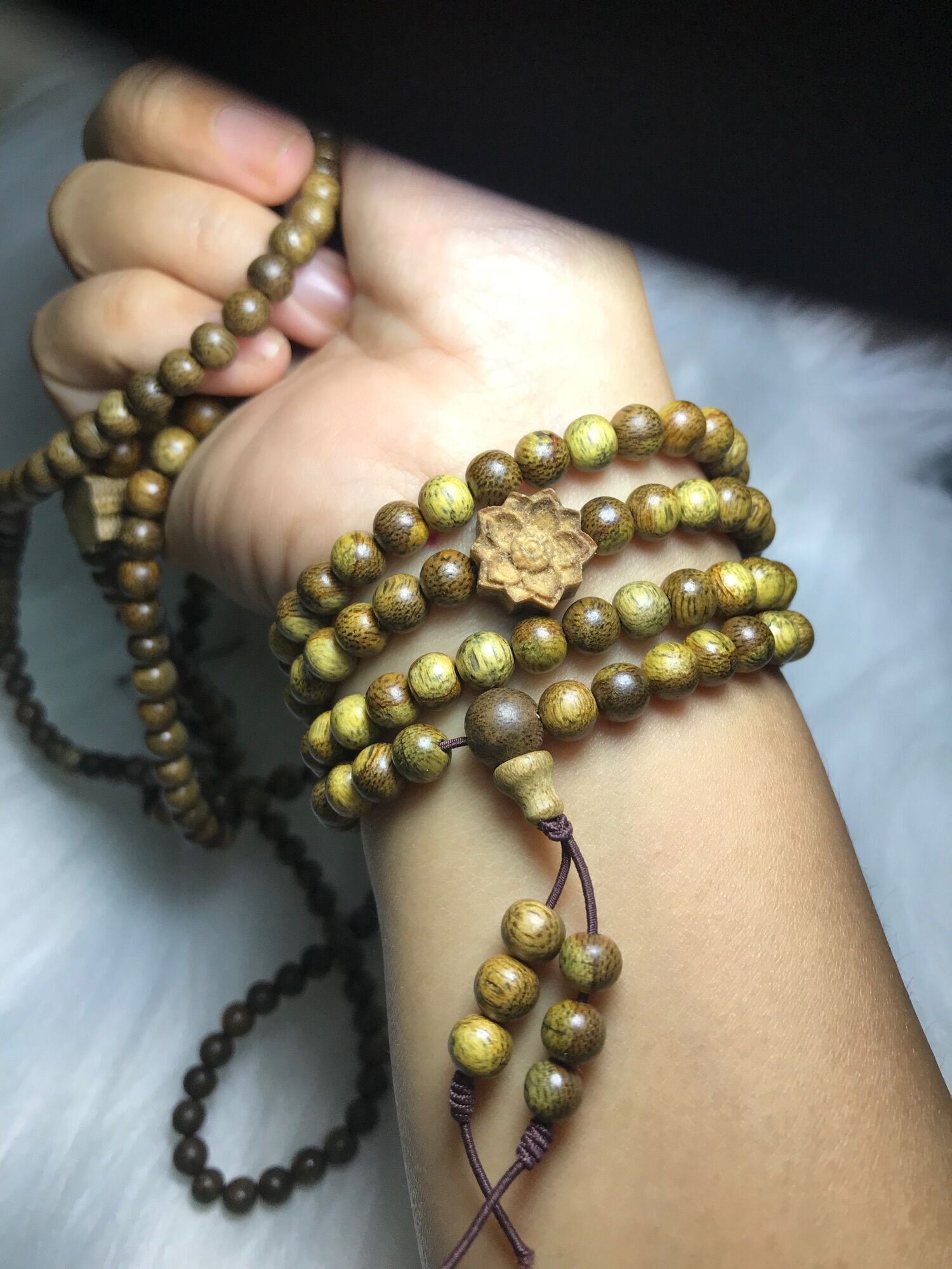 Trầm hương 108hạt/ 6li