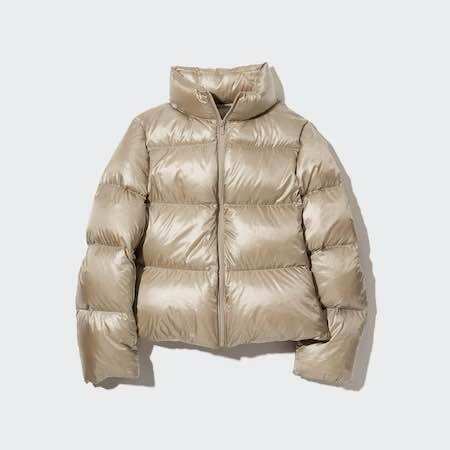 [Size M: dưới 50kg, Áo phao lông vũ Uniqlo auth vợt sale Nhật