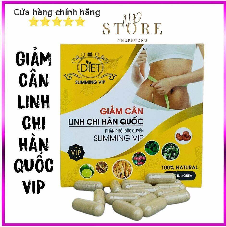 Giảm Cân Linh Chi Hàn Quốc VIP-hỗ trợ giảm cân đào thải mỡ thừa hộp 30v