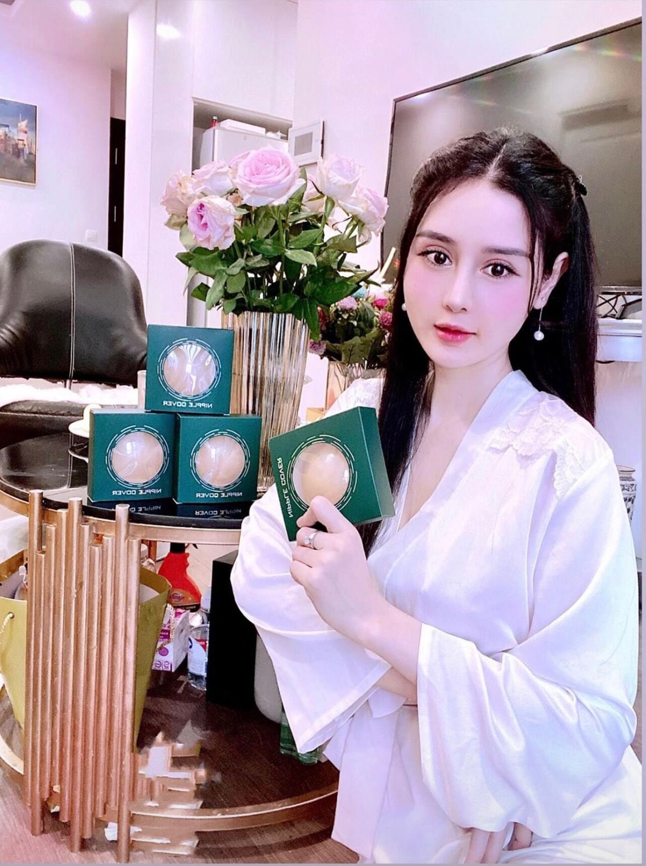 Miếng dán ngực Sexy Bare Hàn Quốc