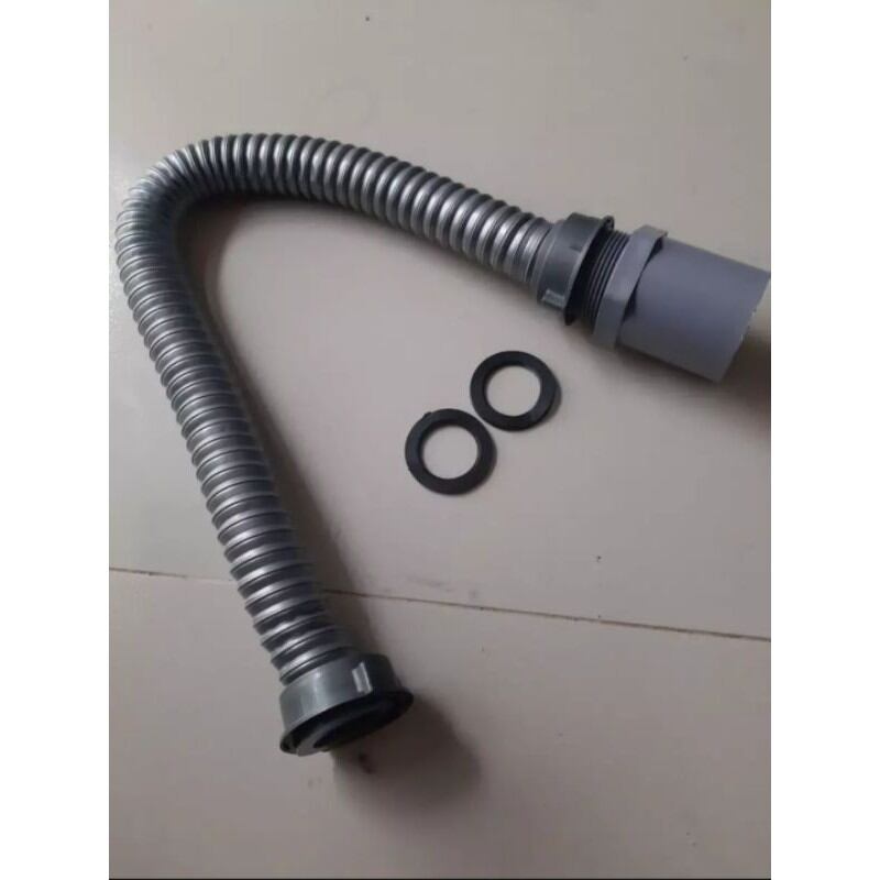 Ống Xả Bồn Rửa Chén 2 Đầu Tán (Kèm Ron)