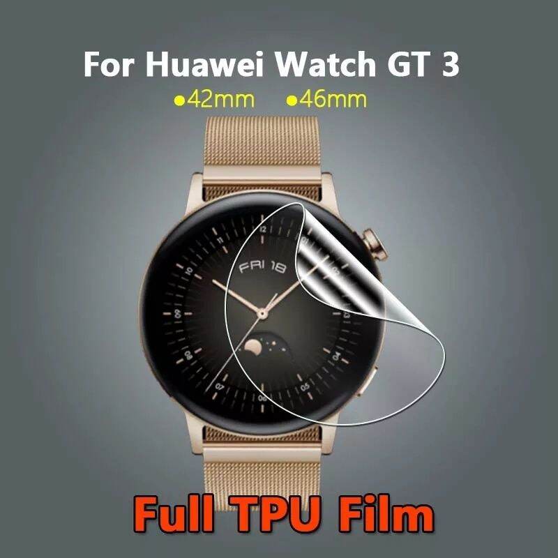 Bộ 5 miếng dán TPU Mềm Mại Bảo Vệ màn hình dành Cho Huawei Watch GT3 42mm / 46 mm