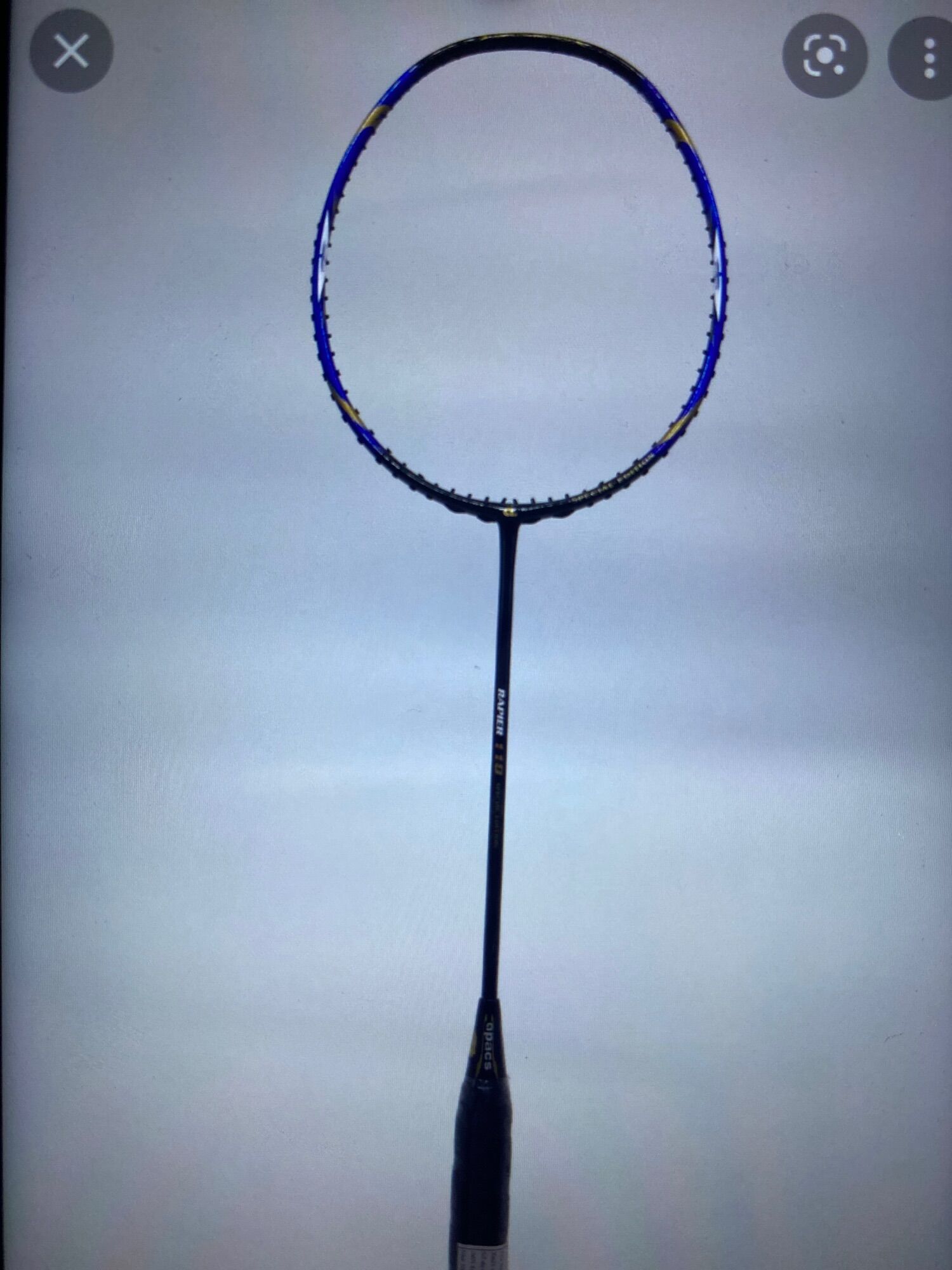 Vợt cầu lông Apacs Rapier 110 *Tặng Lưới+ Quấn Cán+ Túi vợt*