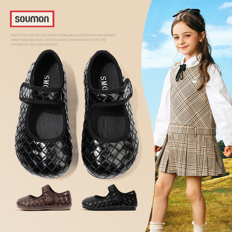 New Kids Princess Style Black Slip-on Shoes Giá 660,000 Đồng*Miễn phí vận chuyển