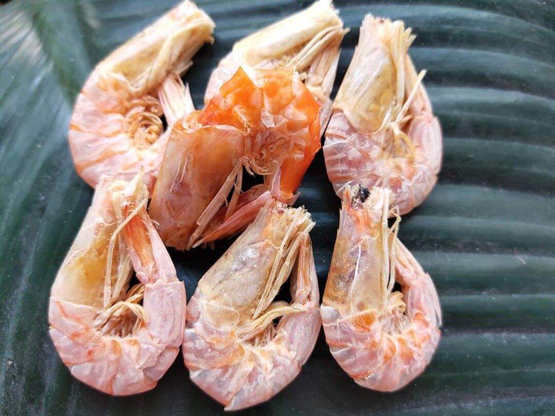 500gr Khô tôm đất nguyên vỏ - Hàng thiên nhiên, phơi thủ công