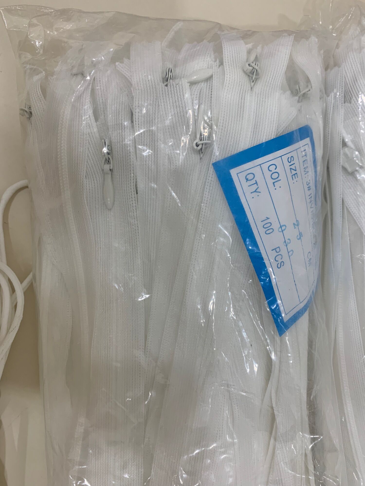Dây kéo giọt lệ túi 100 sợi