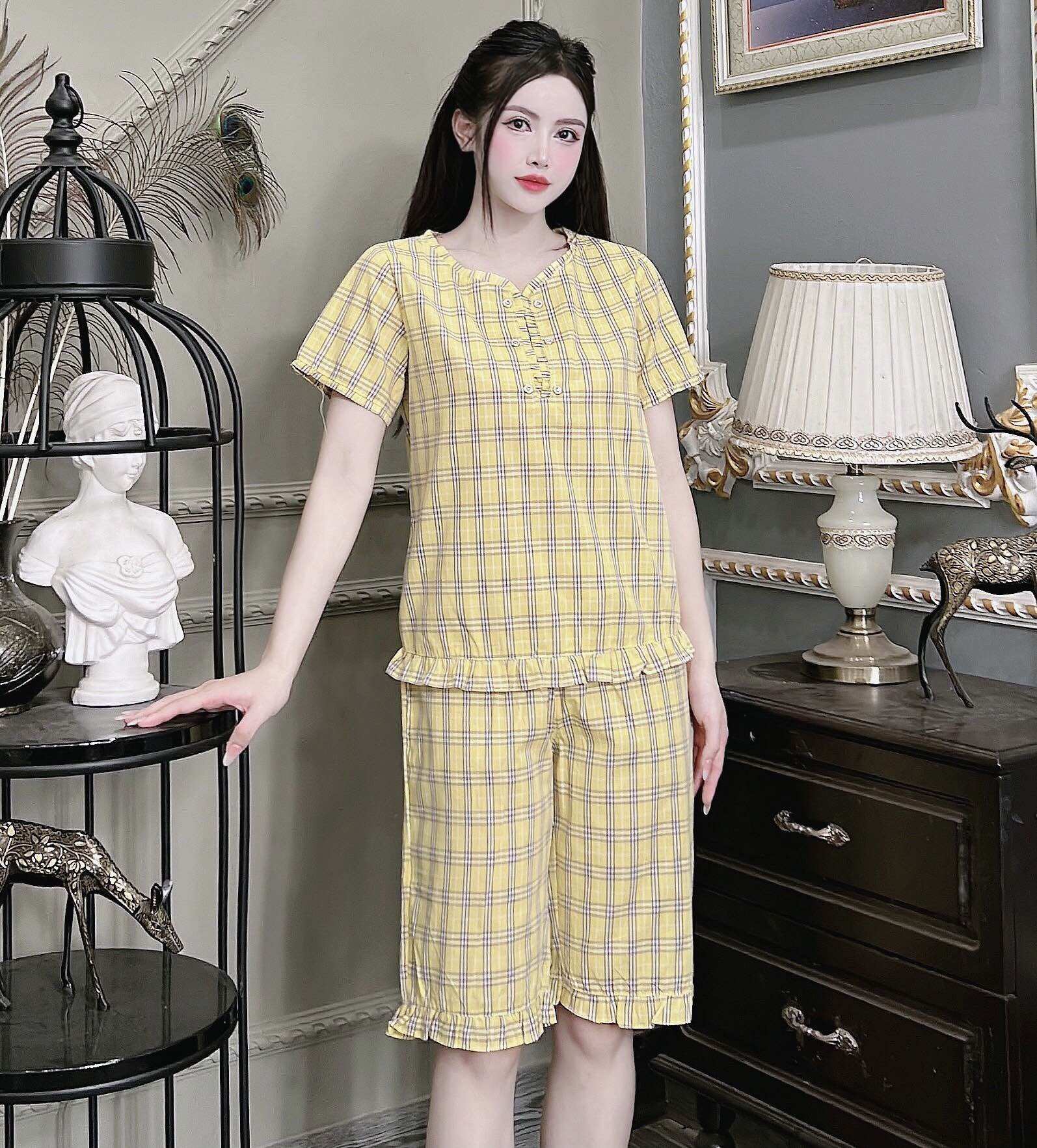 Đồ bộ mặc nhà mẫu lửng