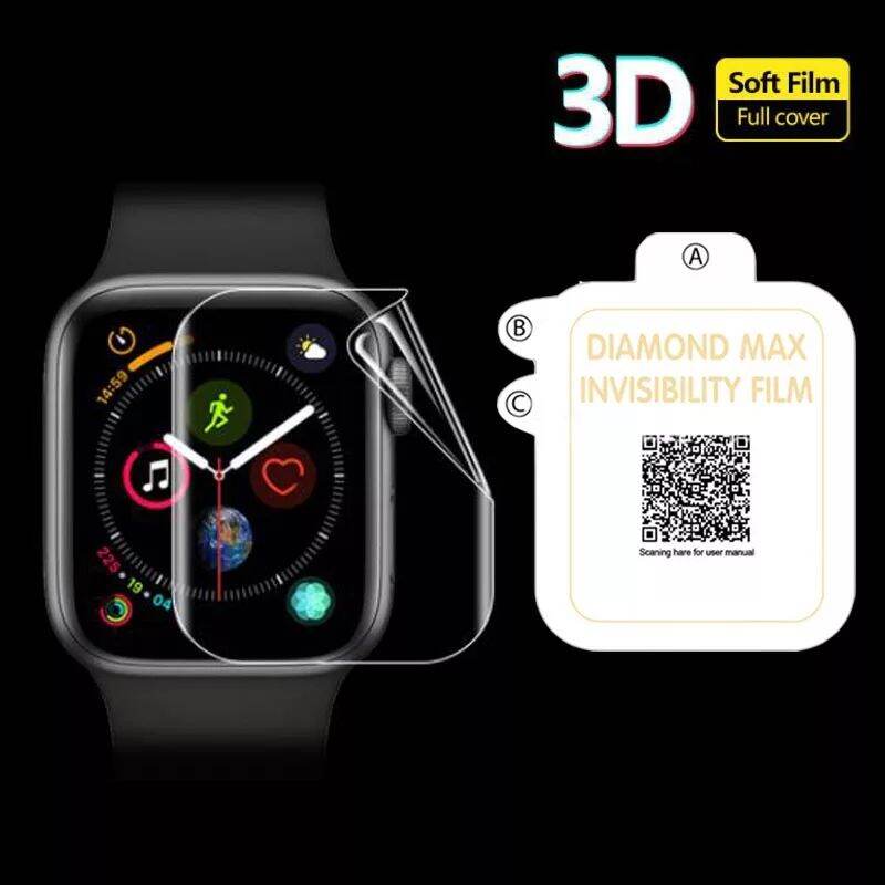 miếng dán 3D Hydrogel Mềm Mại Bảo Vệ màn hình dành Cho Apple watch serie 4,5,6, SE 40mm/44mm, series 7 41mm/45mm