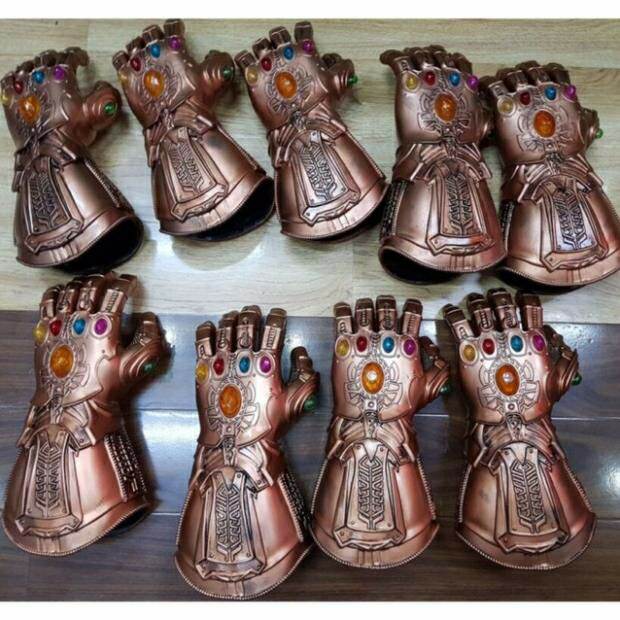[ găng tay]  Mô Hình Găng Tay Vô Cực Thanos có đèn led