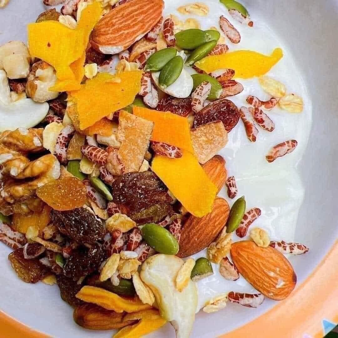 NGŨ CỐC HẠT ĂN LIỀN GRANOLA MIN MIN