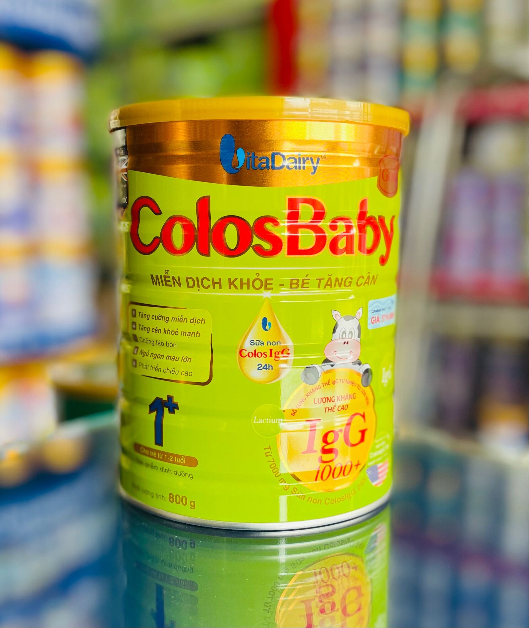 CHÍNH HÃNG Sữa bột ColosBaby Gold 1+ 800g Date mới