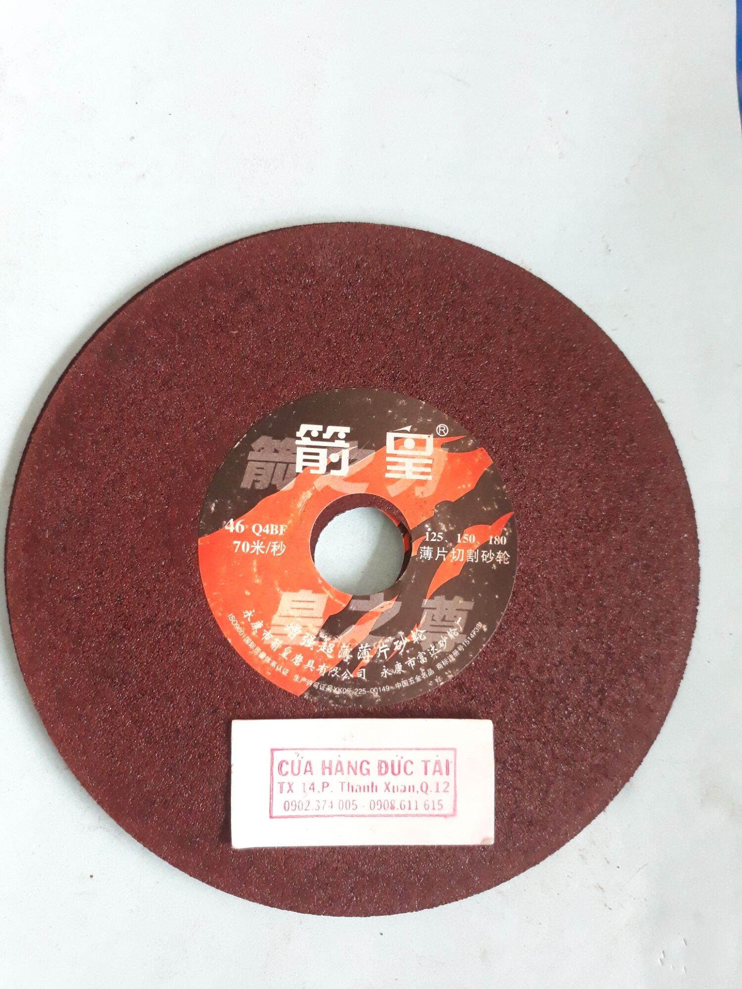 Đá cắt sắt 125mm, 150mm