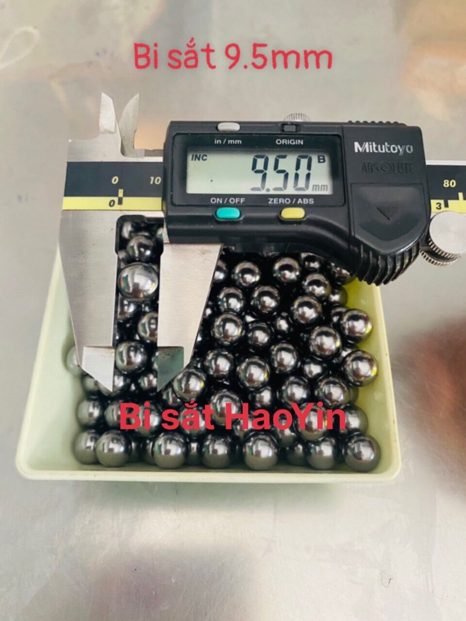 Bi bằng Sắt 9.5mm / 9.5ly trọng lượng 1Kg