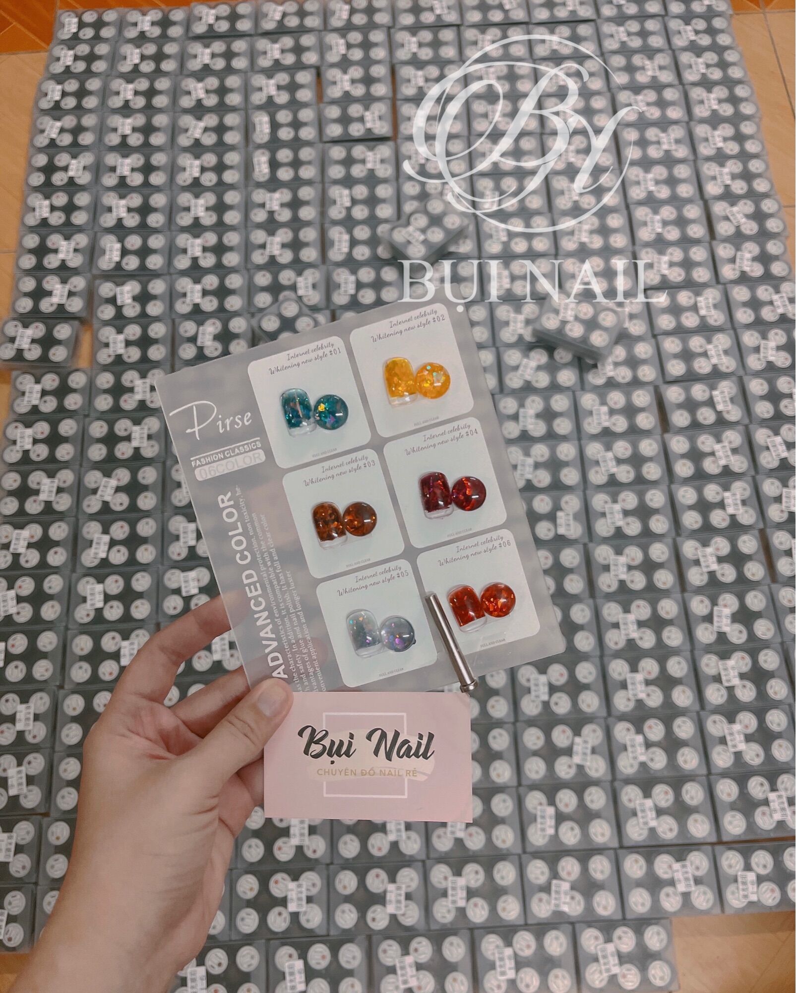 SET GEL NHŨ HỔ PHÁCH ( Tặng Bảng Màu )