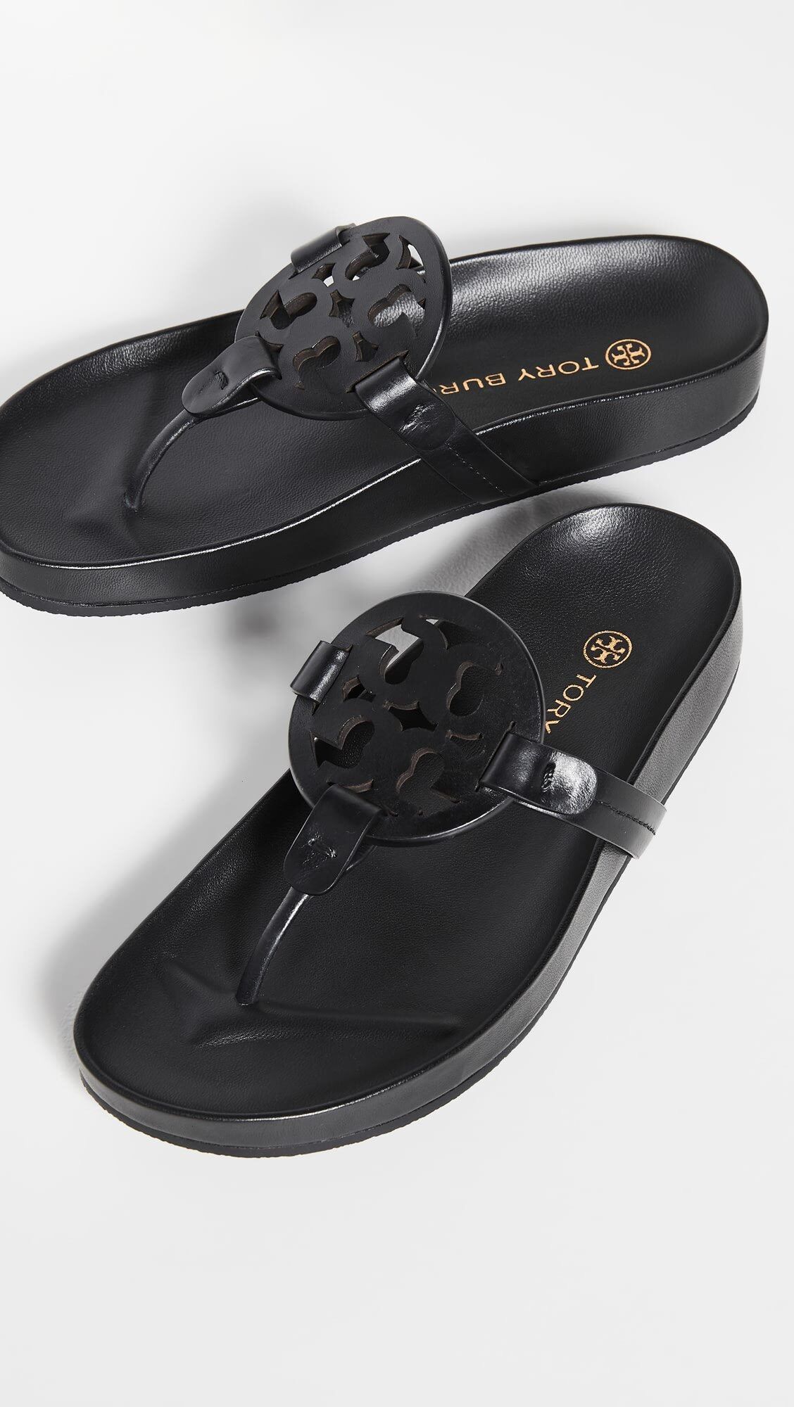 Sandals Tory Burch Miller Cloud, màu đen