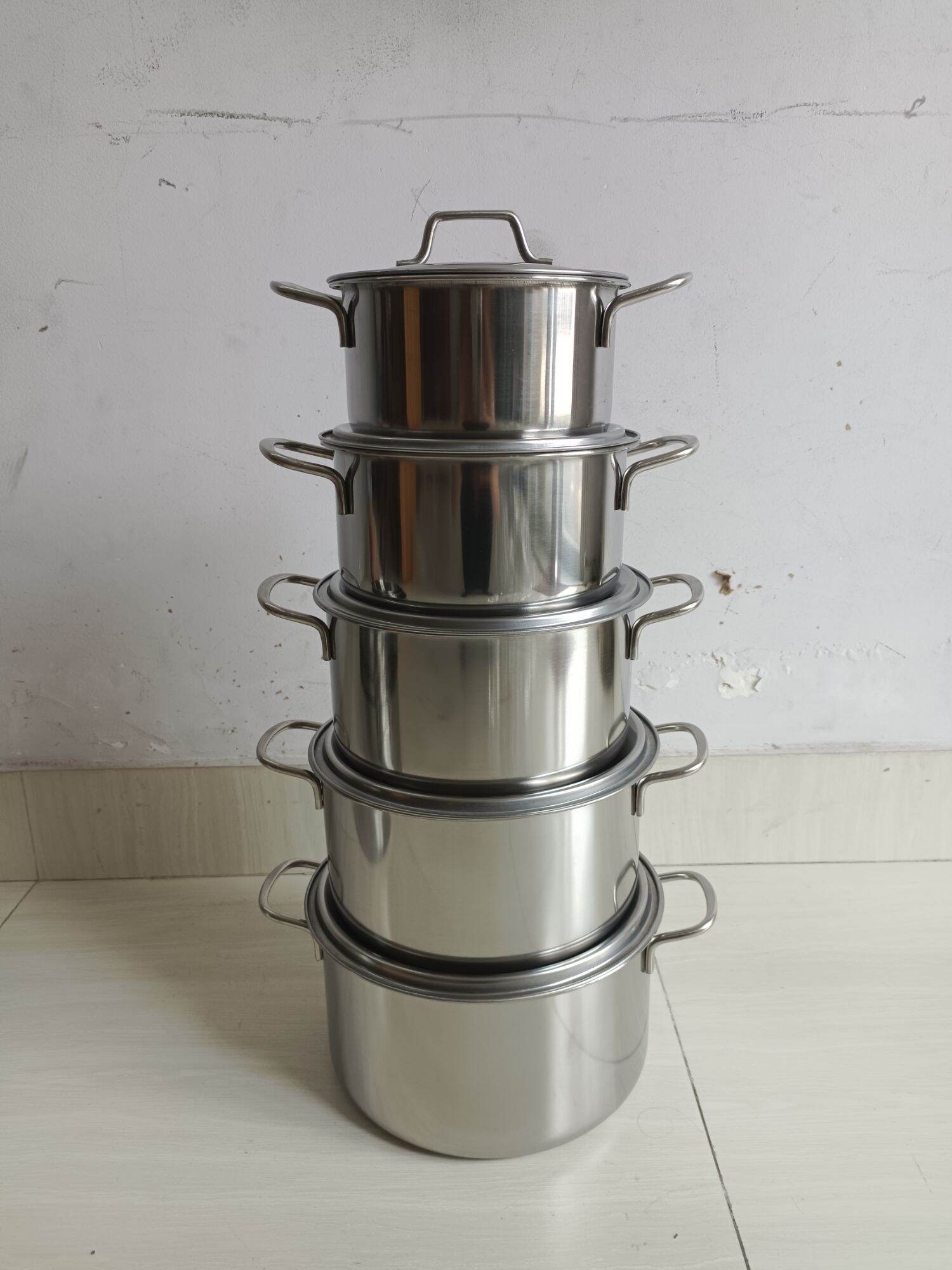 Nồi luộc gà inox 26cm+28cm+30cm+32cm