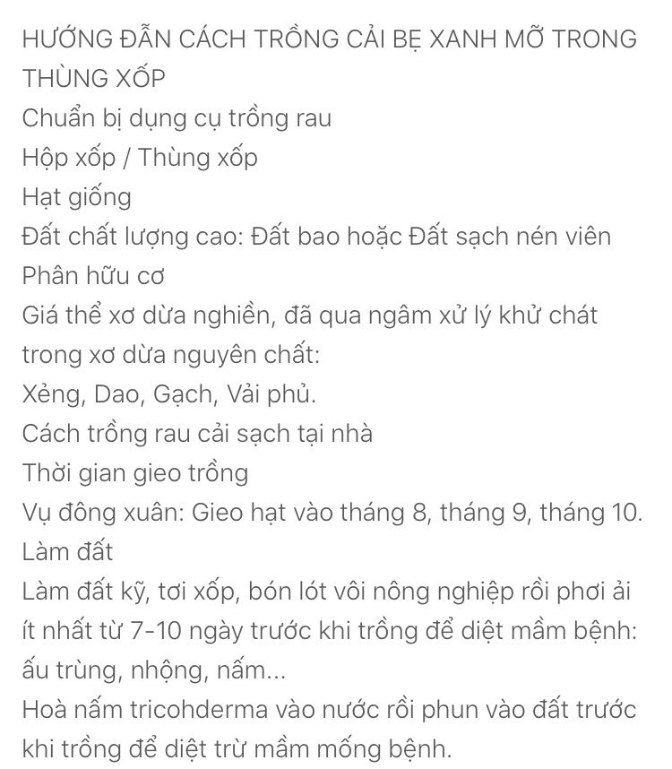 Hạt cải xanh ăn non