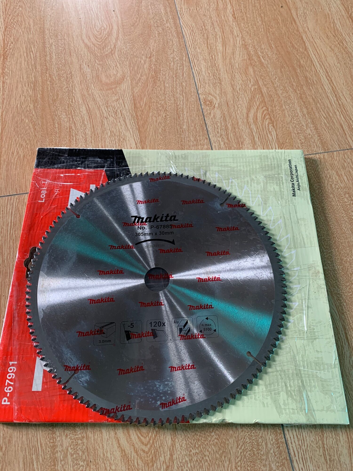 Lưỡi cắt nhôm makita 305 mm