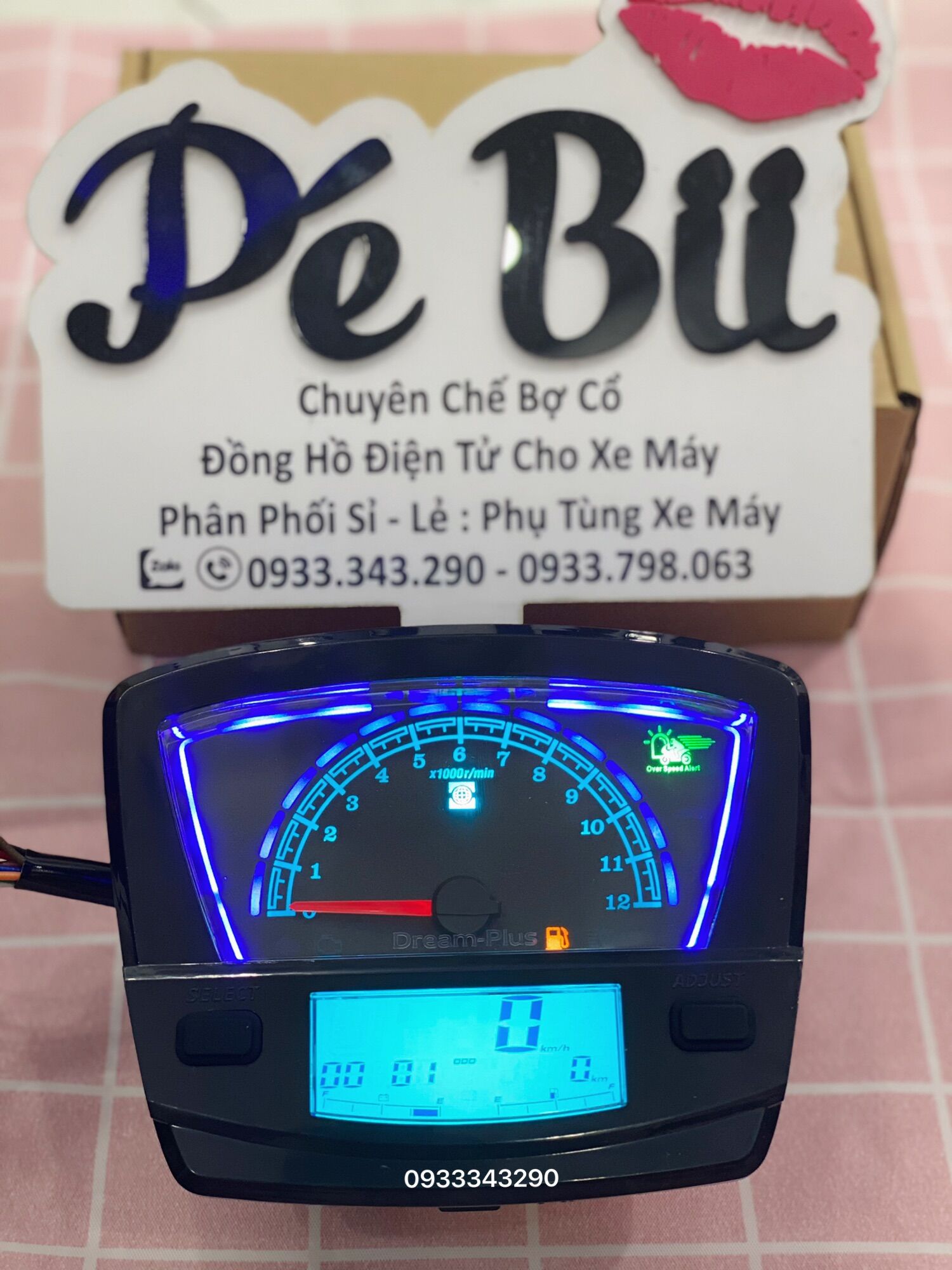 💥 NEW - HOT 💥 ĐỒNG HỒ ĐIỆN TỬ DÀNH CHO XE MÁY UMA DREAM