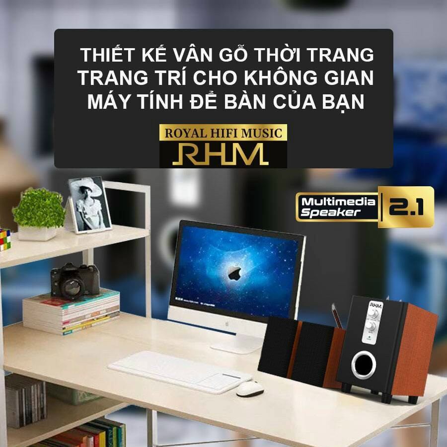 ( Siêu hot) Loa RHM 220BT vỏ gỗ