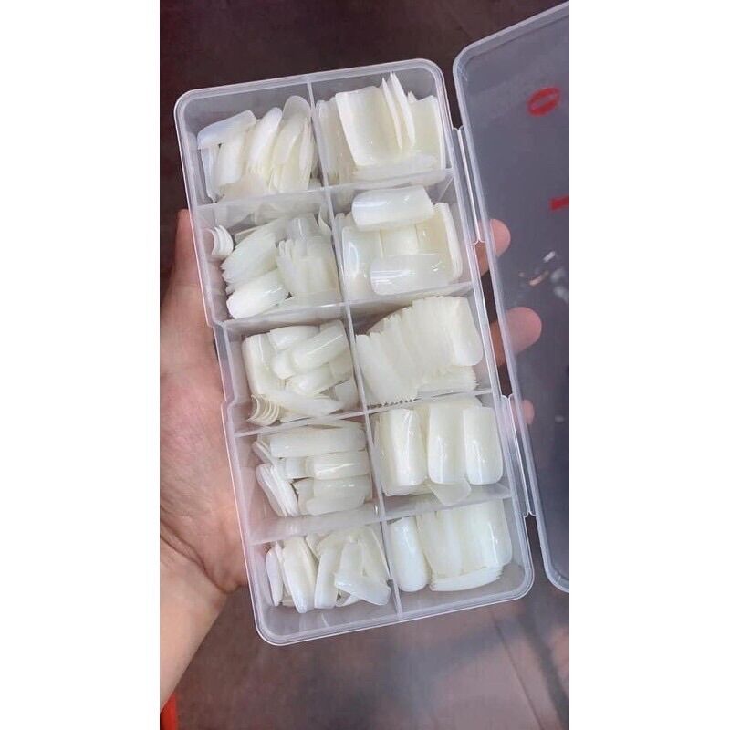 Móng úp chân dài 500 móng đủ size