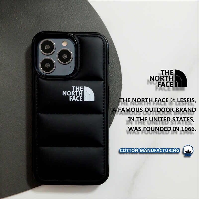 Ốp Điện Thoại Mềm Chống Rơi Họa Tiết The North Face 3D Cho iPhone 13 Pro Max 11 12 Pro Max X XR XS Max