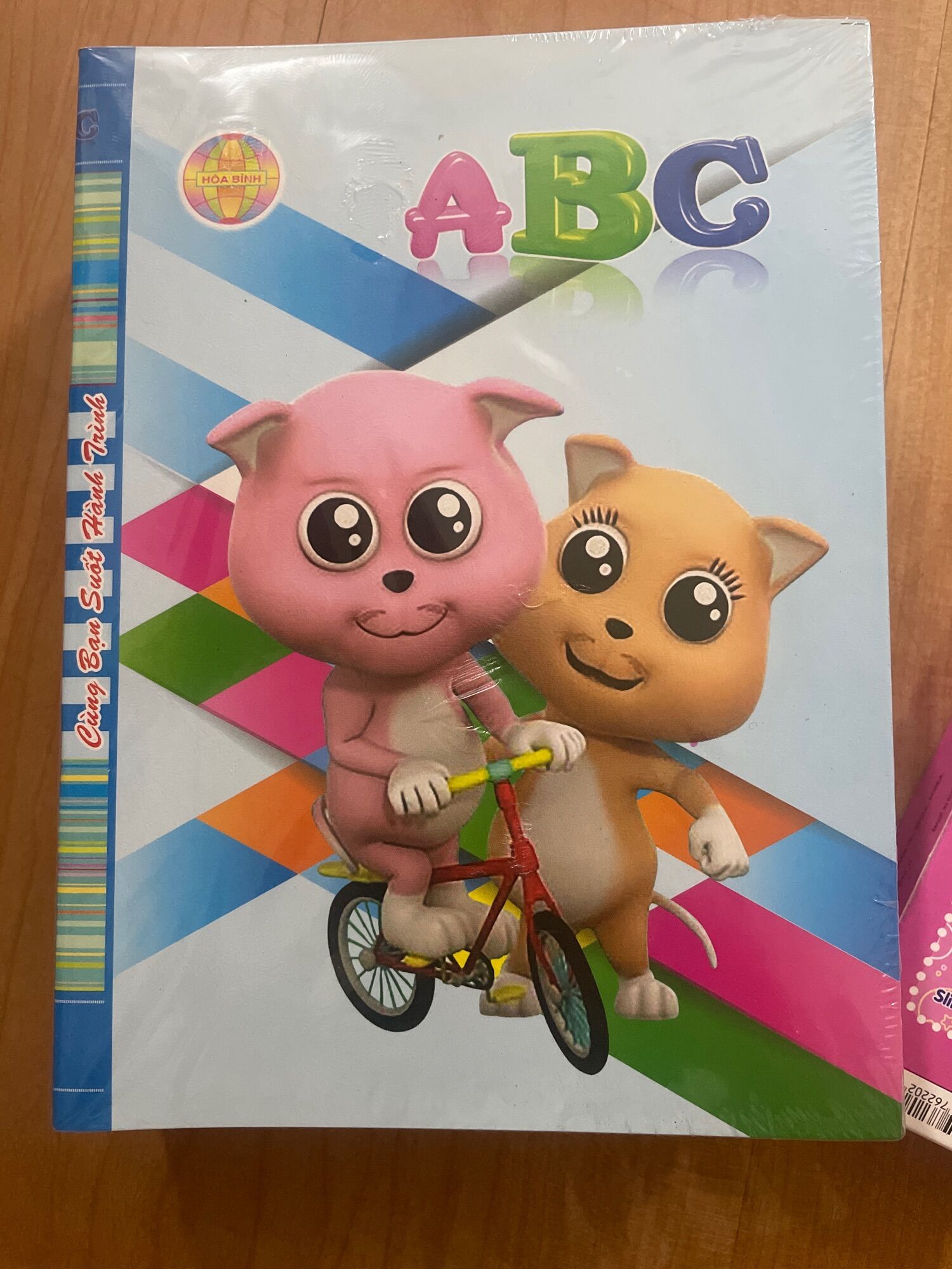 Set 5 quyển tập abc 4 ô ly hoà bình