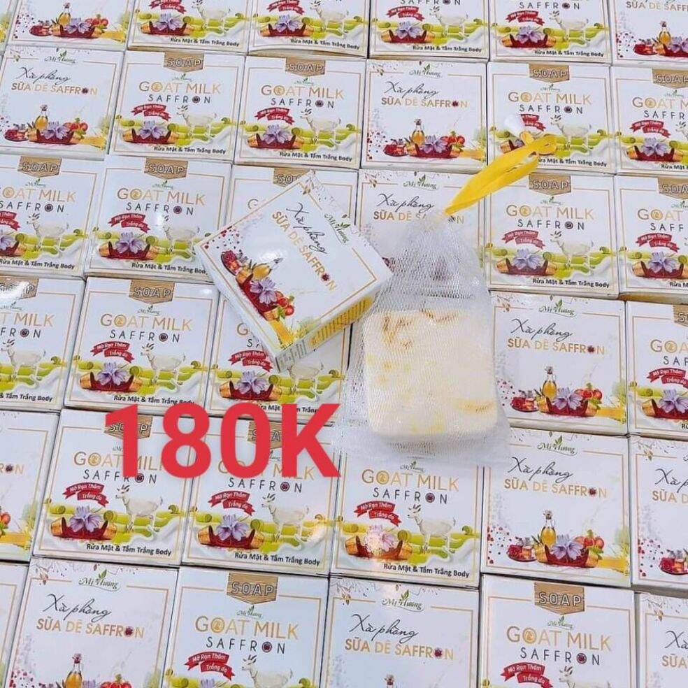 Xà phòng sữa dê mị hương