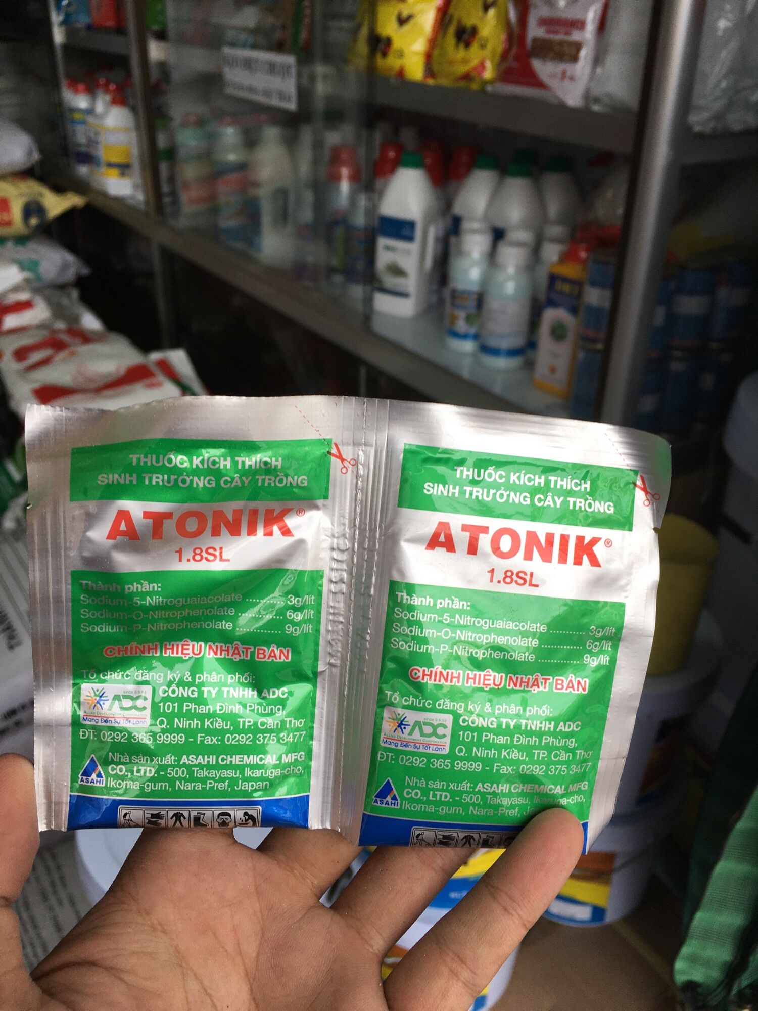 Atonik 1,8sl kích thích sinh trưởng cây trồng, kích ra mầm rễ phục hồi cây