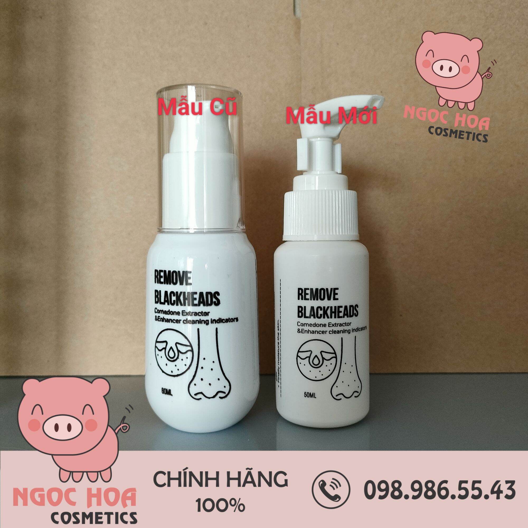Ủ Mũi Xử Lý Mụn đầu đen Removes Blackheads 60ml