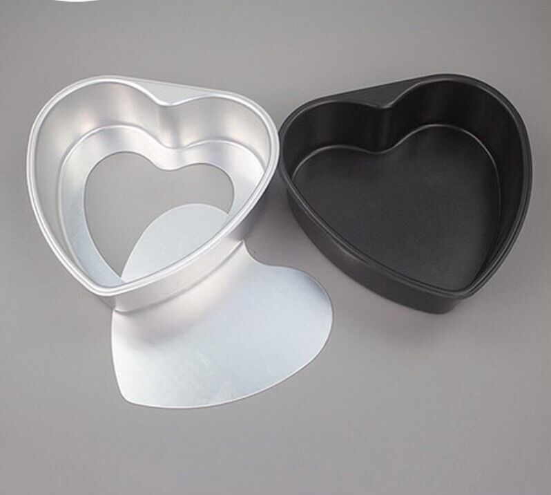 Khuôn trái tim đúc đế rời 13cm