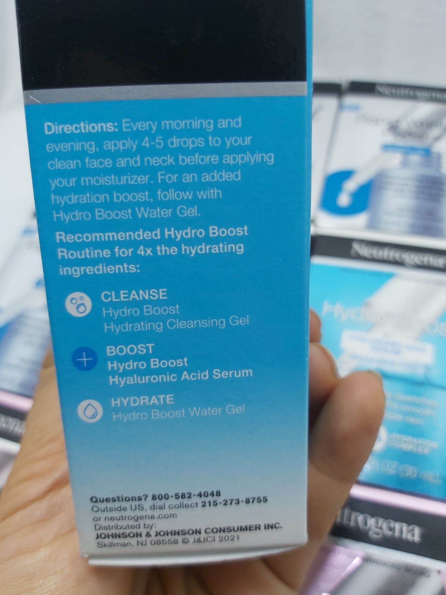 [Hàng Mỹ] tinh chất Neutrogena Hydro Boost Hyaluronic Acid 30ml