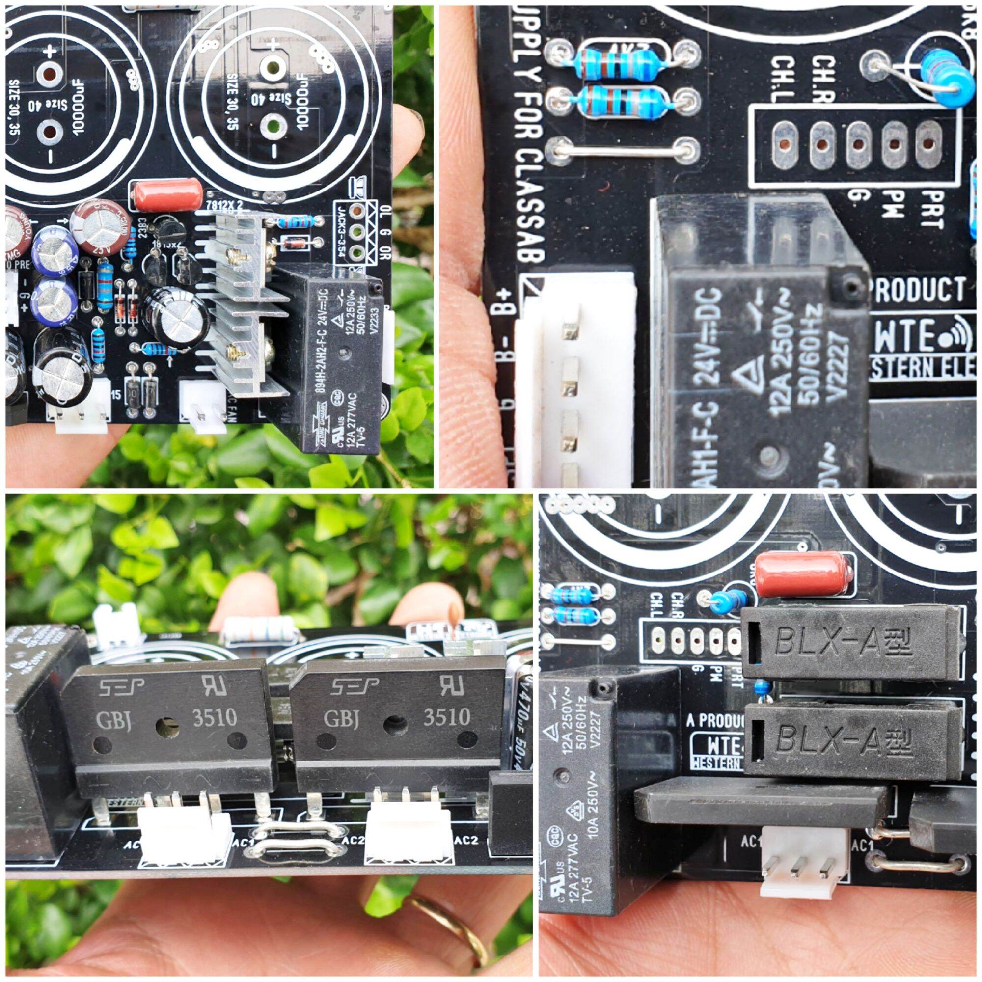 Mạch nguồn 4 tụ dùng cho âmli cục đẩy công suất nhỏ classAB