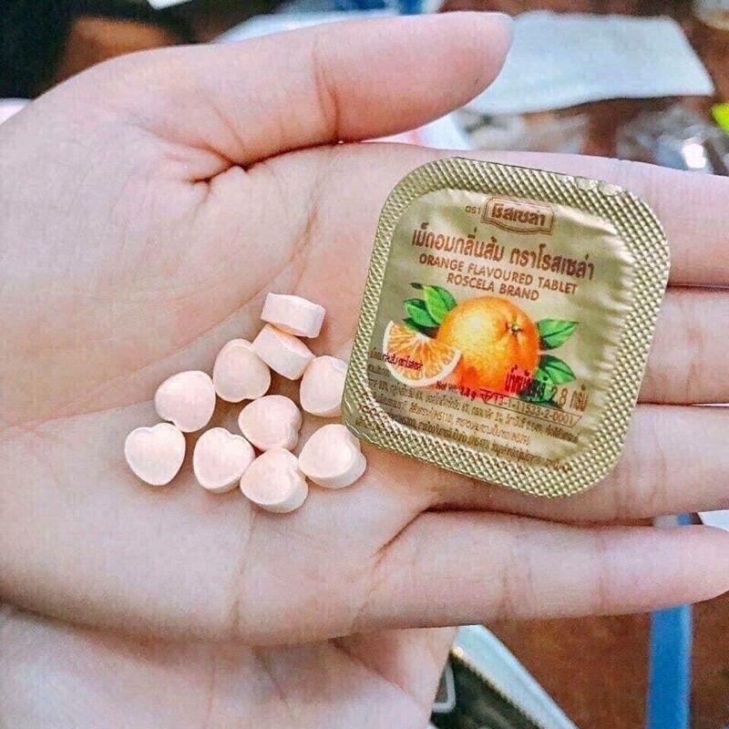 COMBO 24 HỘP KẸO VITAMIN-C TRÁI TIM THÁI LAN