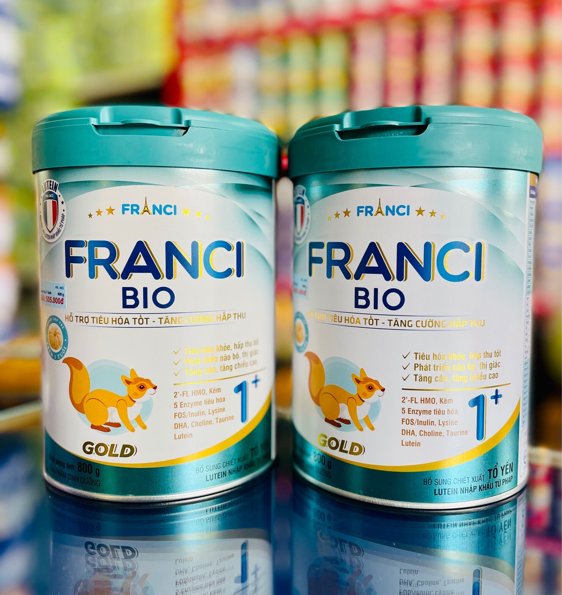 Sữa Bột Franci Bio Gold 1+ (800g)