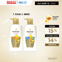 Dầu Xả PANTENE Pro-Vitamin Phục Hồi Hư Tổn/ Dưỡng Mềm Mượt Chai 400ML