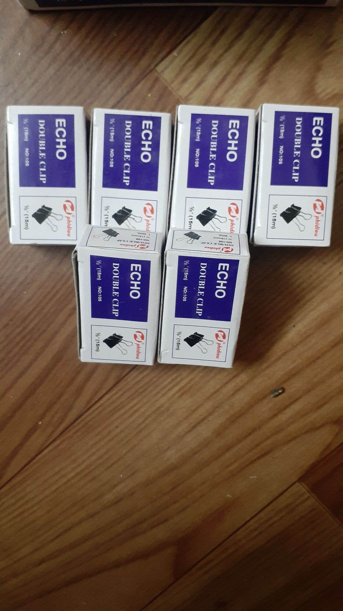 Hộp 12 cái kẹp bướm echo 15mm