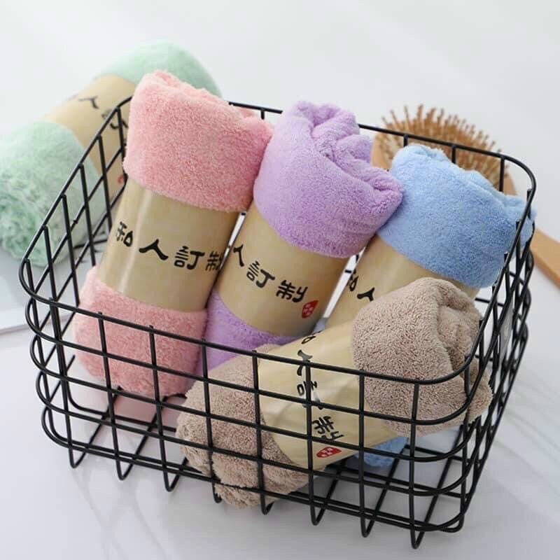????set 5 khăn lông cừu hàn quốc????